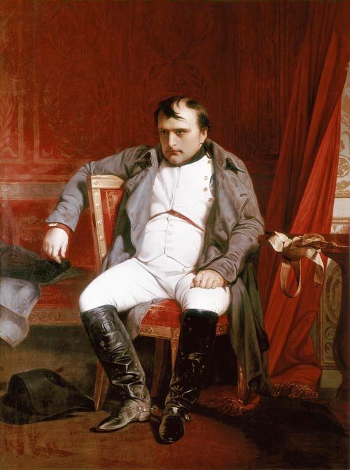 Paul Delaroche Napoleon Emperor Defeated at Fontainebleau